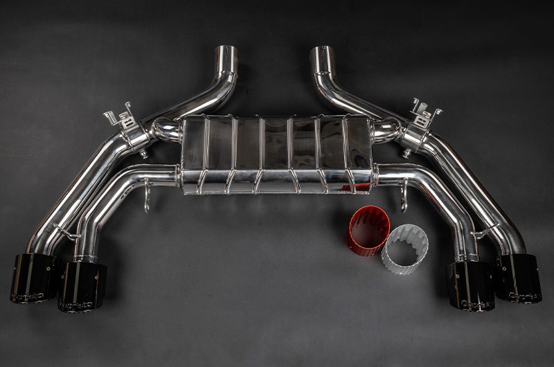 Capristo Sportauspuff BMW X3M Competition (G01, F97) mit CH-Gutachten