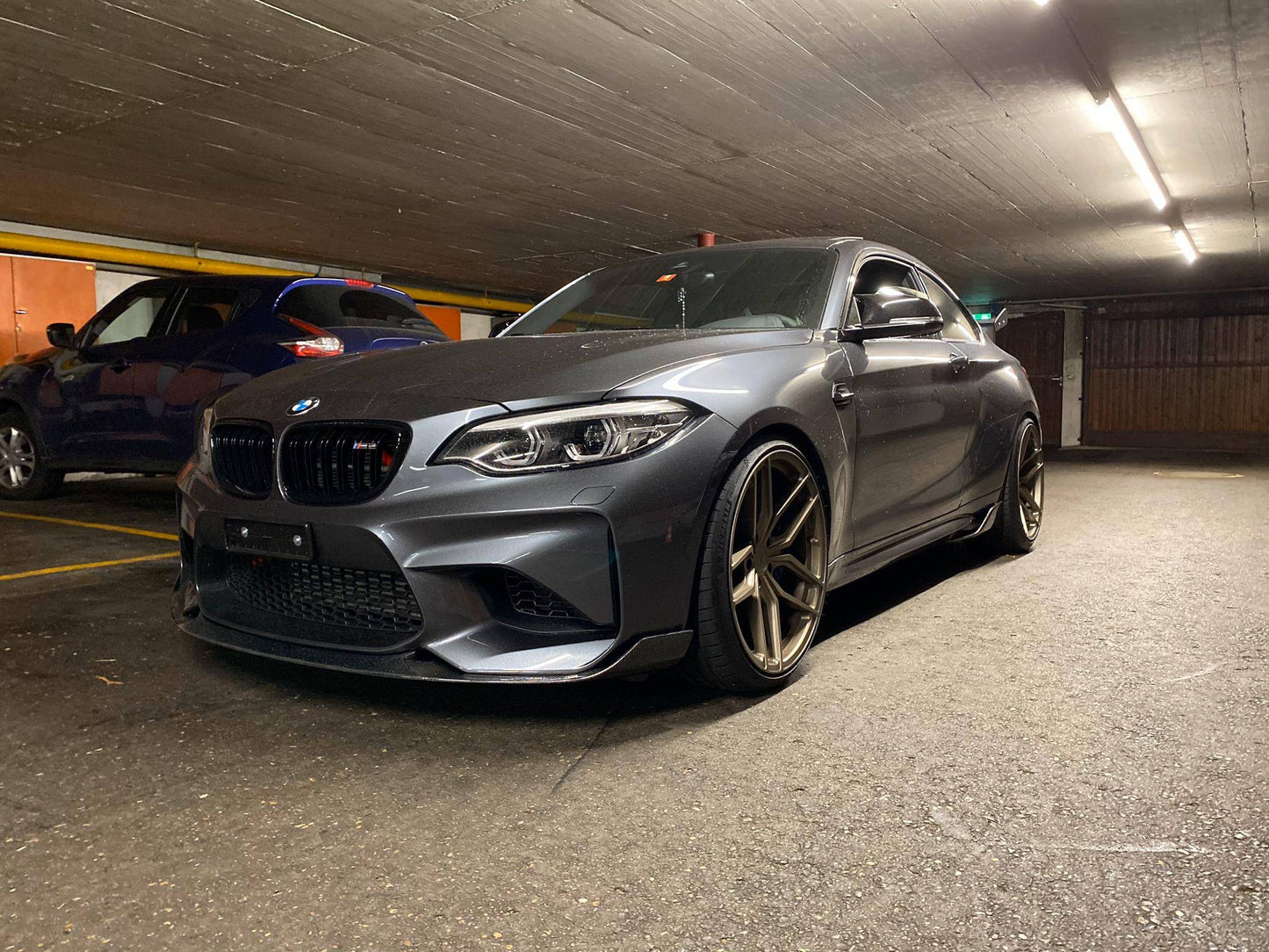 Carbon - BMW M2 P-Style Frontlippe F87 nicht für Competition