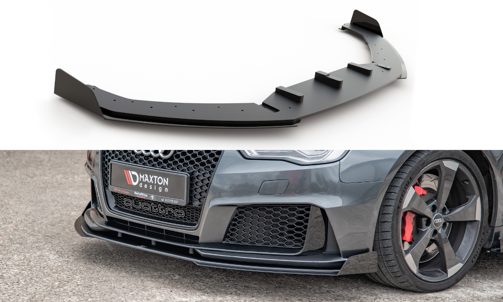 Maxtondesign Frontlippe für Audi RS3 8V Vorfacelift Racing schwarz