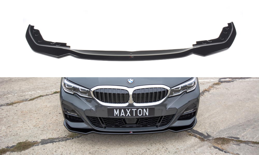 Maxtondesign Frontlippe für BMW 3er G20 M-Paket schwarz strukturiert