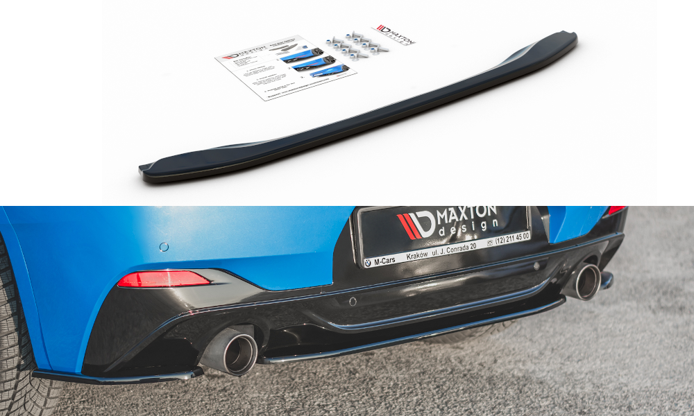Maxtondesign Diffusor für BMW X2 F39 M-Paket schwarz hochglanz