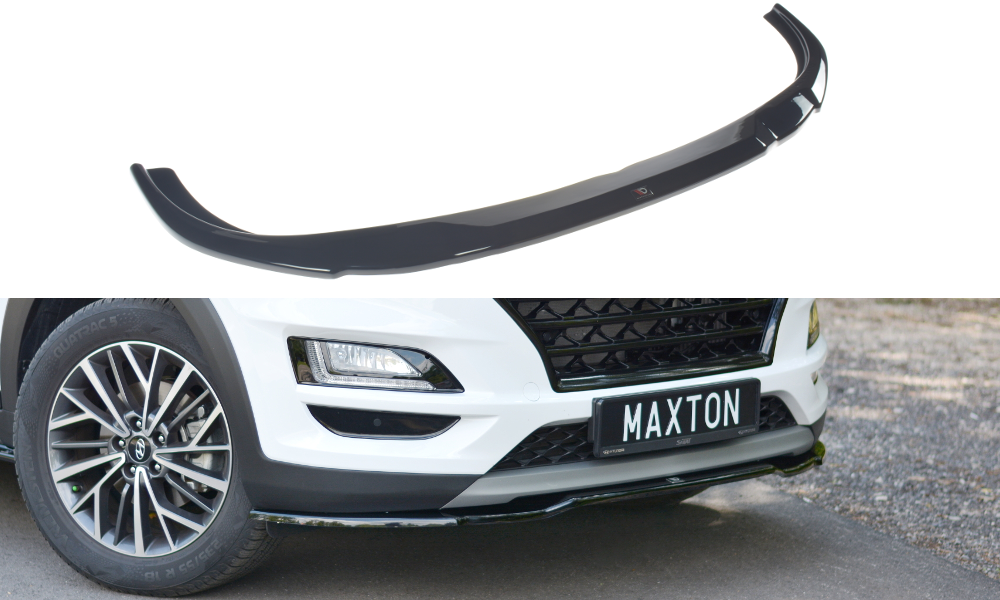 Maxtondesign Frontlippe für Hyundai Tucson MK3 Facelift Carbon Look