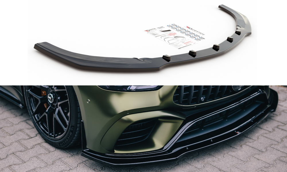 Maxtondesign Frontlippe für Mercedes Benz GT-Klasse X290 GT63S 4-Tür Coupe Carbon Look