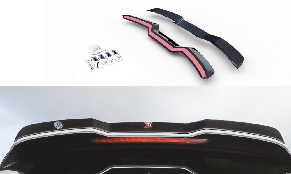 Maxtondesign Spoiler V.3 für Audi RS3 8V.1|8V.2 Vorfacelift und Facelift Carbon Look