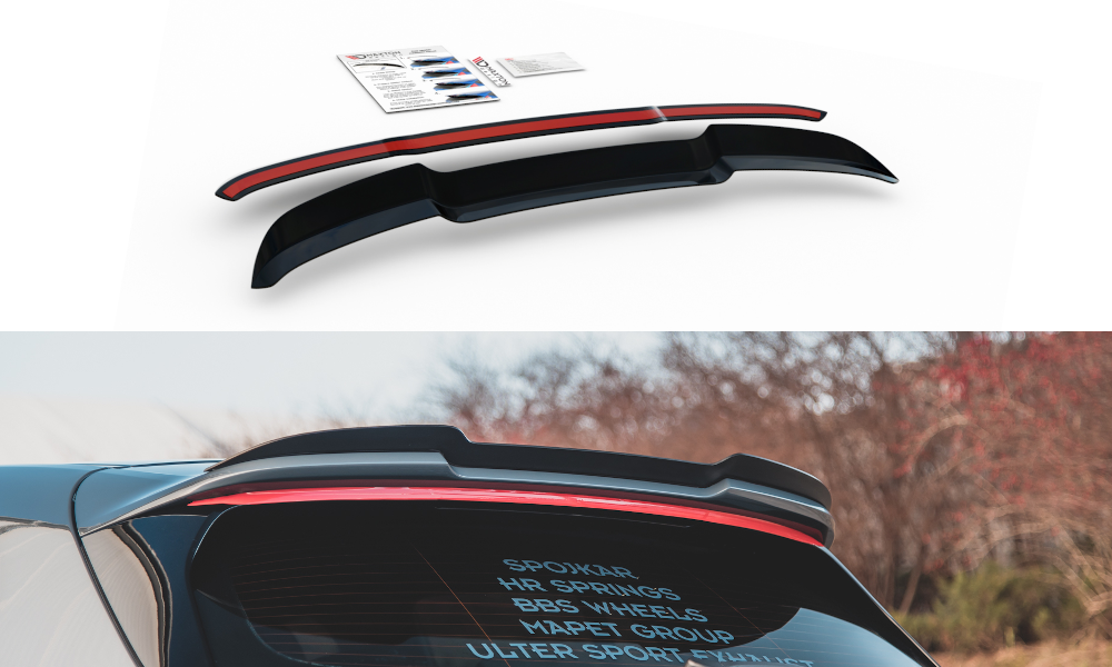 Maxtondesign Spoiler für BMW 1er F40 M135i|M-Paket schwarz strukturiert