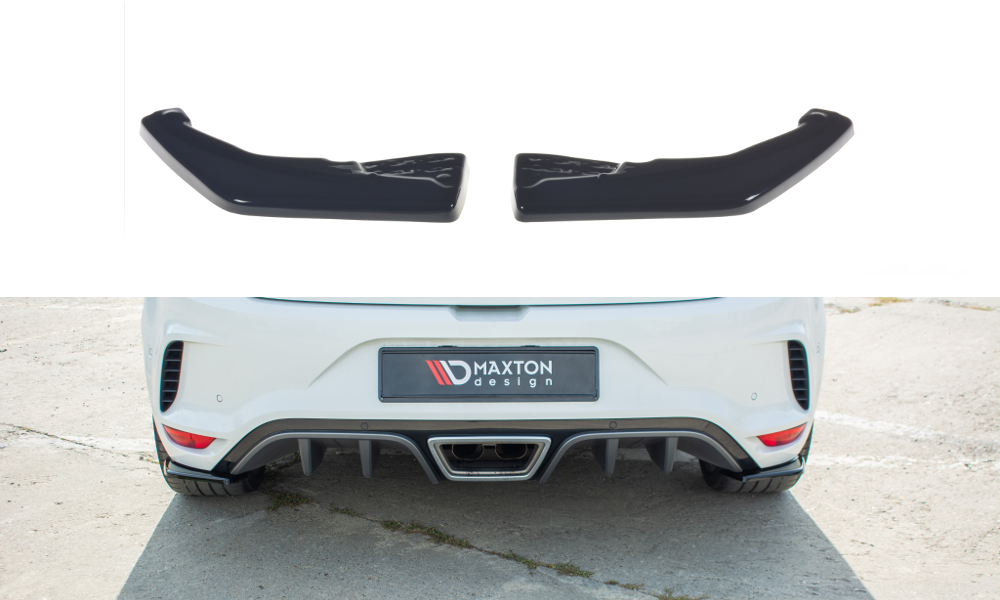 Maxtondesign Diffusor Erweiterung li/re für Renault Megane MK4 RS Carbon Look