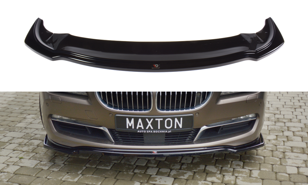 Maxtondesign Frontlippe für BMW 6er F06 Coupe schwarz strukturiert