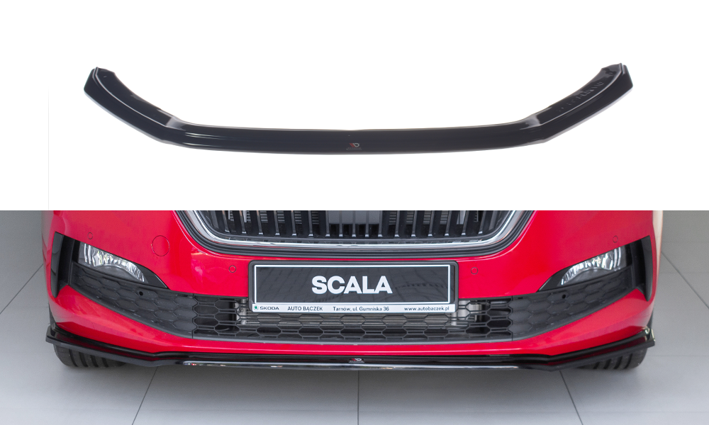 Maxtondesign Frontlippe V.3 für Skoda Scala Carbon Look