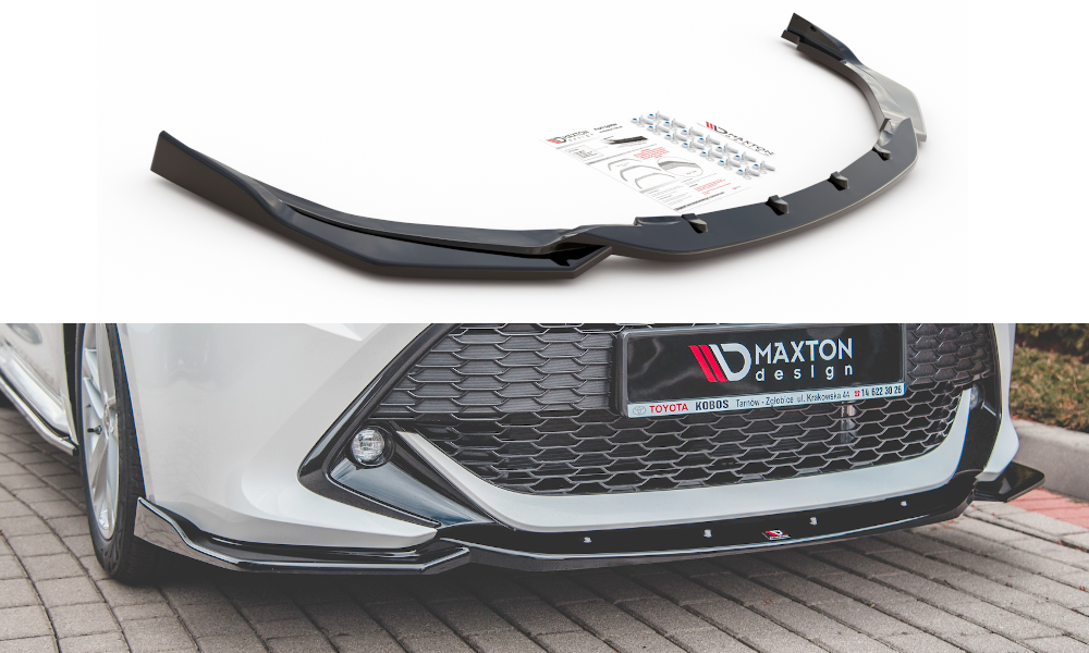 Maxtondesign Frontlippe für Toyota Corolla XII Kombi/Schrägheck Carbon Look