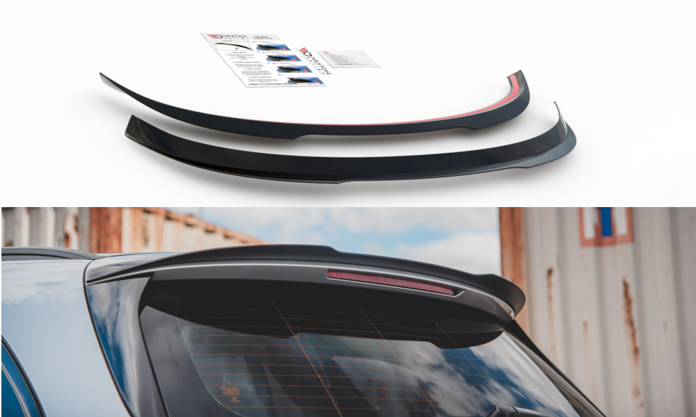 Maxtondesign Spoiler für Mercedes Benz E-Klasse S213 E63 AMG Kombi schwarz hochglanz