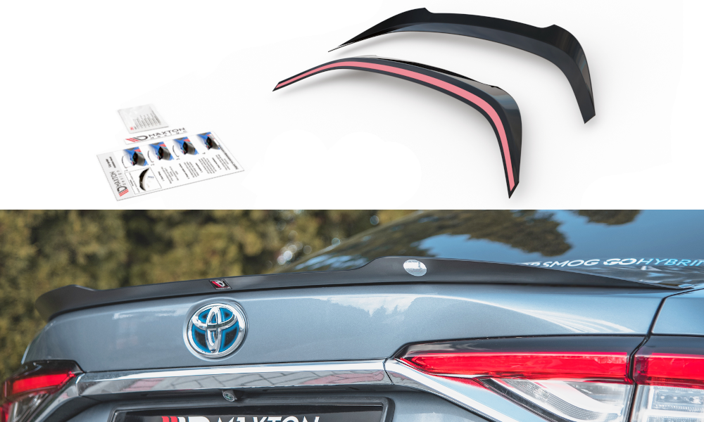 Maxtondesign Spoiler für Toyota Corolla XII Limousine Carbon Look