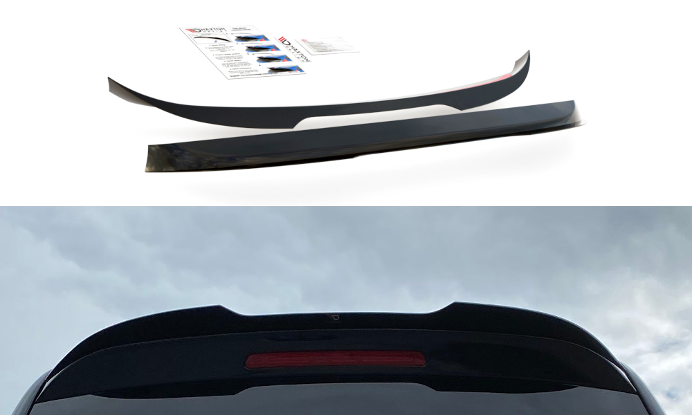 Maxtondesign Spoiler für Volkswagen Caddy MK4 Carbon Look