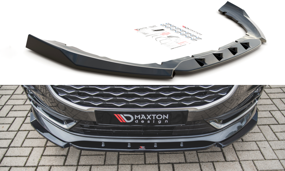 Maxtondesign Frontlippe für Ford S-Max MK2 Facelift Carbon Look