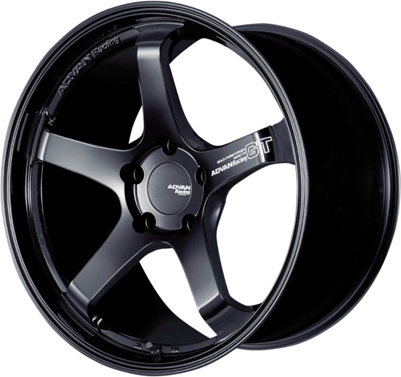 ADVAN RACING | Design: GT Porsche | Grösse: 10.0x19 | ET: 40 | Lochkreis: 5x130 | Farbe: racing titanium black