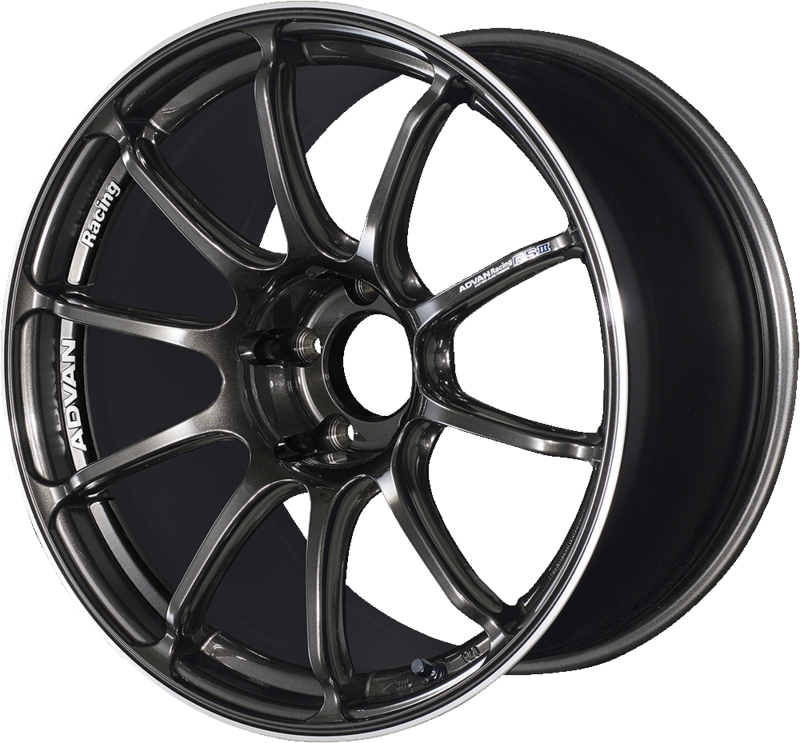ADVAN RACING | Design: RSIII | Grösse: 10.0x18 | ET: 25 | Lochkreis: 5x114.3 | Farbe: black gun metallic & ring