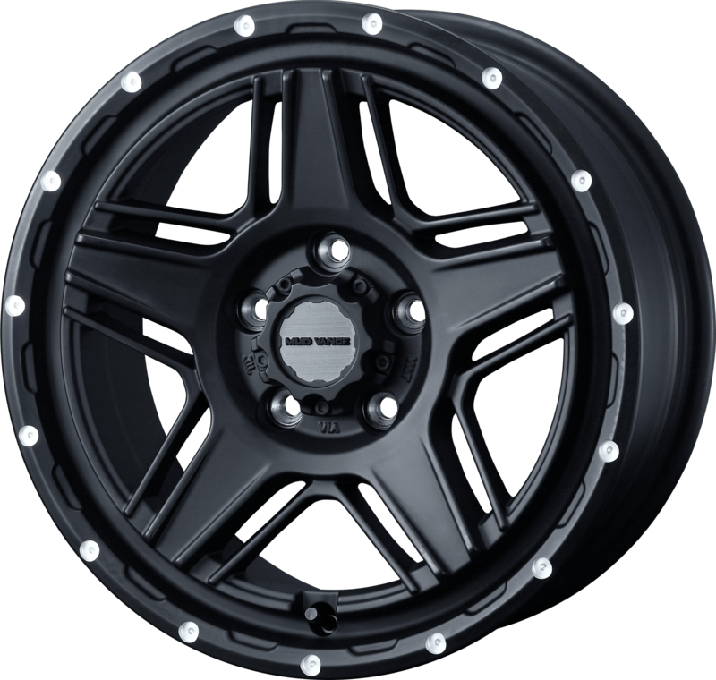 WEDS ADVENTURE | Design: Mud Vance 07 B | Lochkreis: 5x114.3 | Farbe: matt black