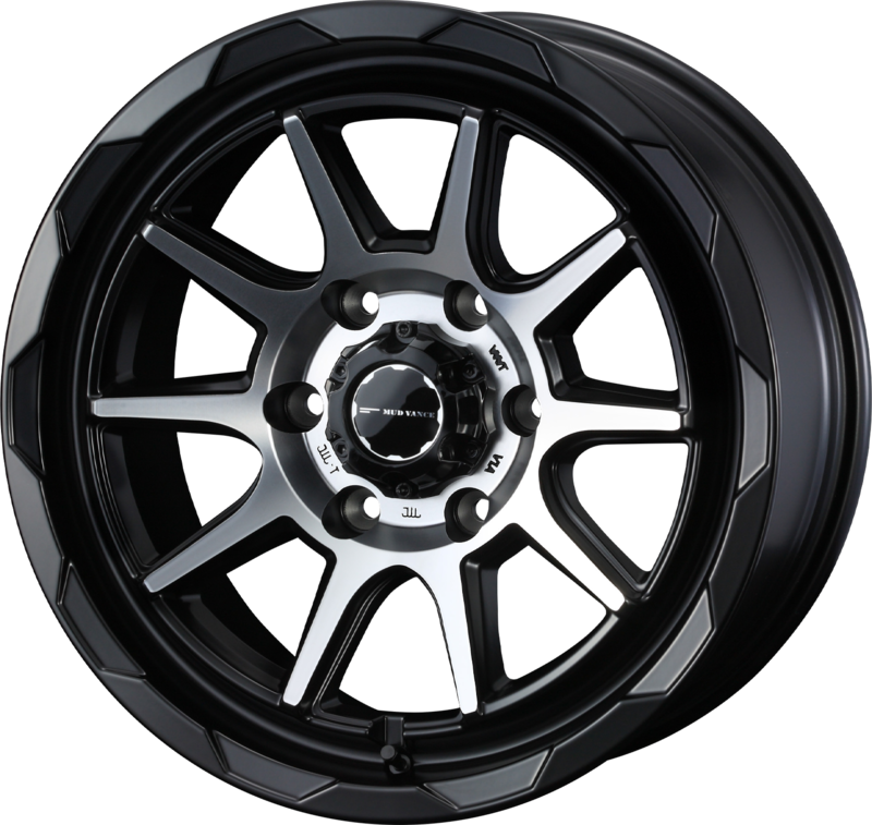 WEDS ADVENTURE | Design: Mud Vance 06 D | Lochkreis: 6x139.7 | Farbe: matt black, face matt polished