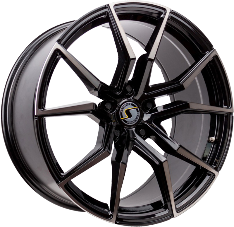 SCHMIDT | Design: Drago | Grösse: 10.0x19 | ET: 25-56 | Lochkreis: 5x100-130 | Farbe: hellcat black