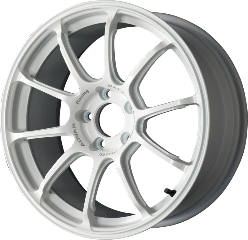 ADVAN RACING | Design: RZ-F2 | Grösse: 8.0x18 | ET: 35 | Lochkreis: 5x114.3 | Farbe: racing white