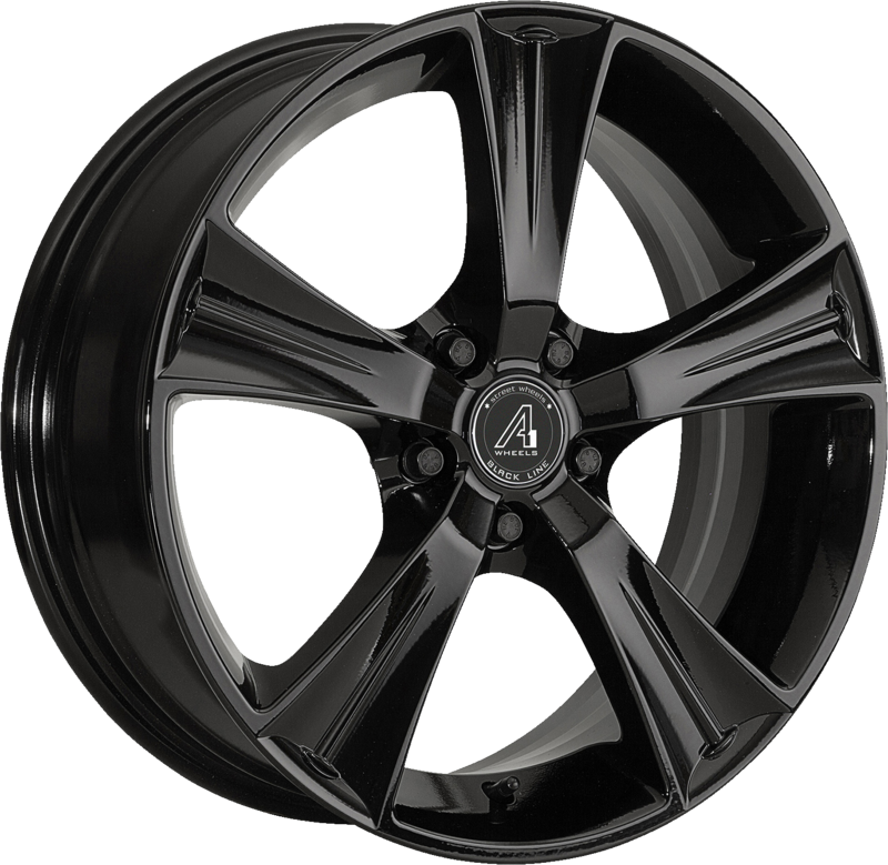 A1 WHEELS | Arbor | Grösse: 7.0x17 | ET: 40 | Lochkreis: 5x112 | gloss black