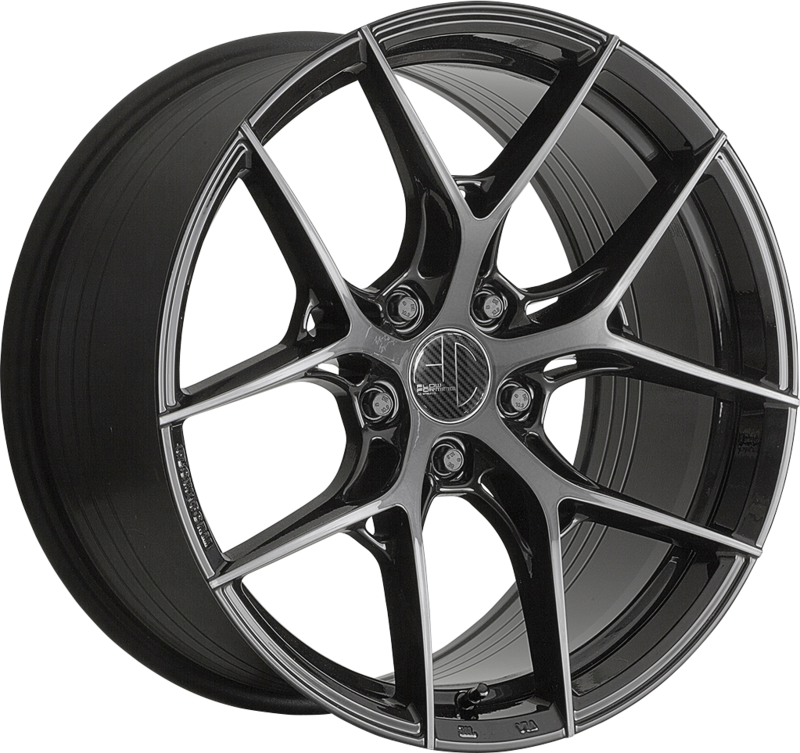 AC WHEELS | Design: FF130 | Grösse: 8.5x19 | ET: 42 | Lochkreis: 5x120 | Farbe: dark shiny black, face smoke clear