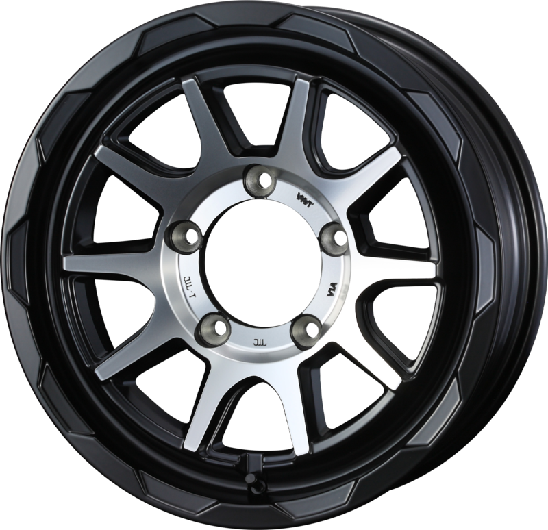 WEDS ADVENTURE | Design: Mud Vance 06 C | Lochkreis: 5x139.7 | Farbe: matt black, face matt polished