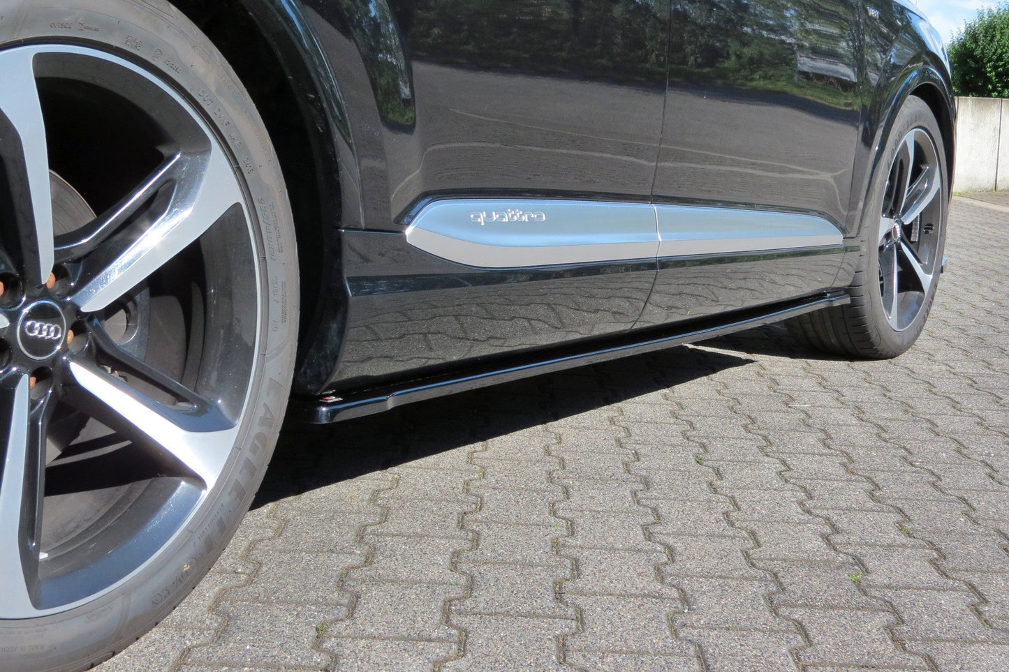 Maxtondesign Seitenschweller für Audi Q7/SQ7 MK2 S-Line schwarz strukturiert