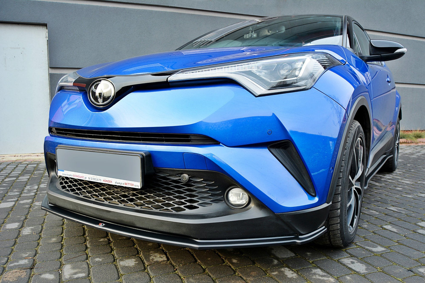 Maxtondesign Frontlippe V.1 für Toyota C-HR Carbon Look