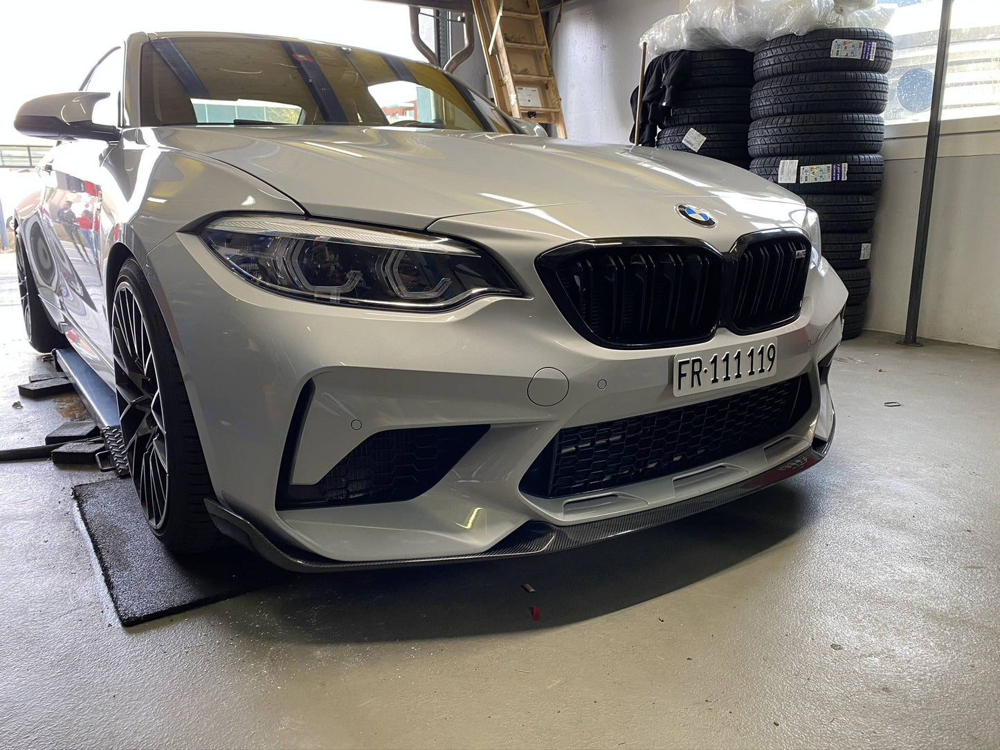 Carbon - BMW M2 P-Style Frontlippe F87 für Competition