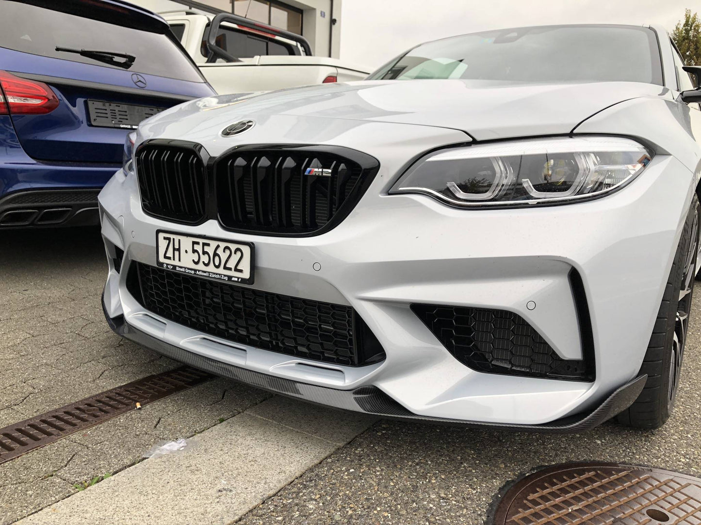 Carbon - BMW M2 P-Style Frontlippe F87 für Competition