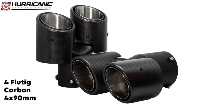 Hurricane 3,5" Abgasanlage für Cupra Leon ST 4 KL 310PS ab OPF / Inkl. CH-Zulassung