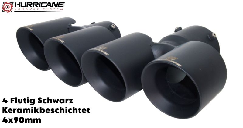 Hurricane 3,5" Abgasanlage für Cupra Leon ST 4 KL 310PS ab OPF / Inkl. CH-Zulassung