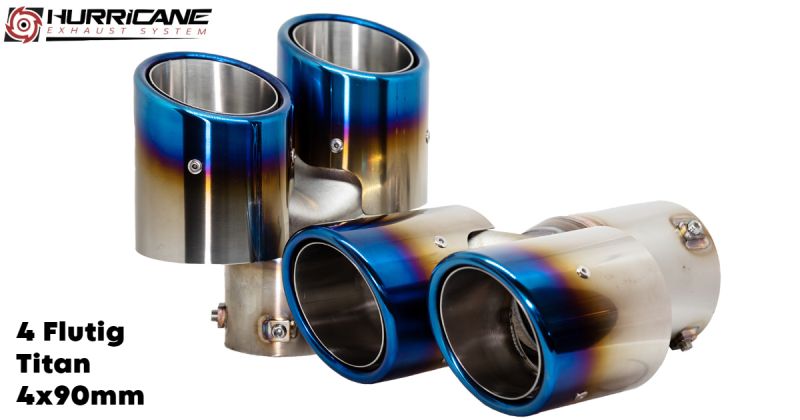Hurricane 3,5" Abgasanlage für Cupra Leon ST 4 KL 310PS ab OPF / Inkl. CH-Zulassung