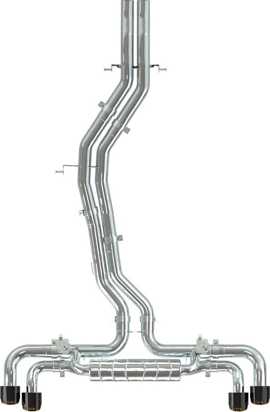 Capristo Sportauspuff Porsche Cayenne V8 Biturbo mit CH-Gutachten