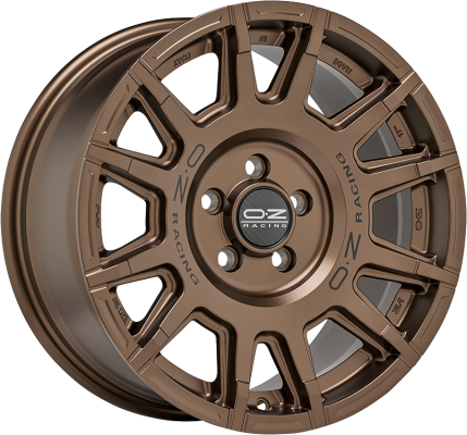 OZ | RALLY LEGEND | 9.5x20 | 5x112 | ET33 | MATT BRONZE + BLACK LETTERING | W01E03200D2