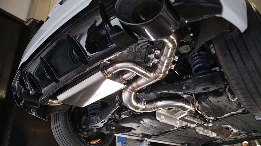 Hurricane 3,5" Abgasanlage für Audi RS3 8V 400PS FL Limo. - mit OPF