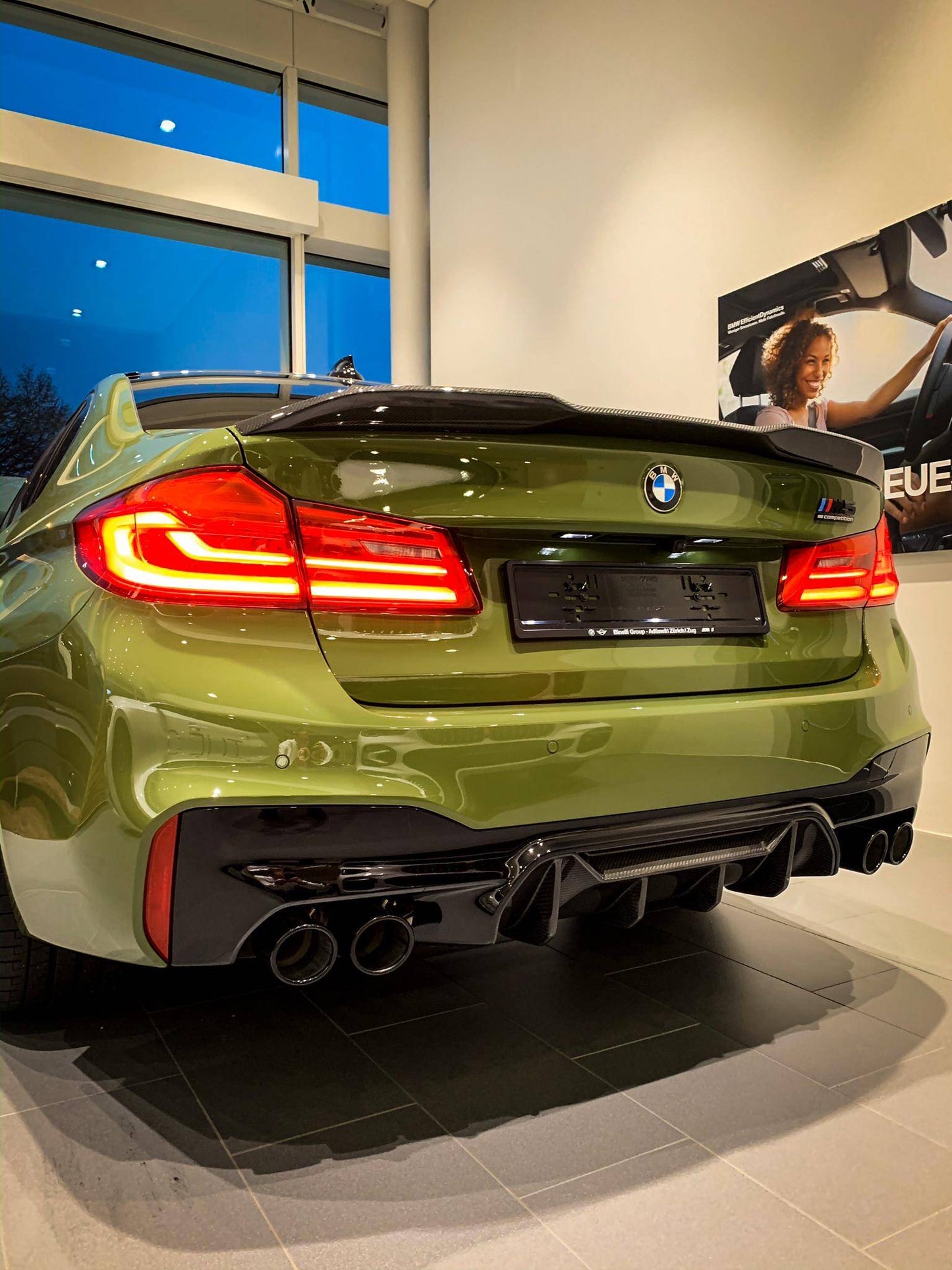 Carbon - BMW M5 F90 & G30 Spoiler P-Style