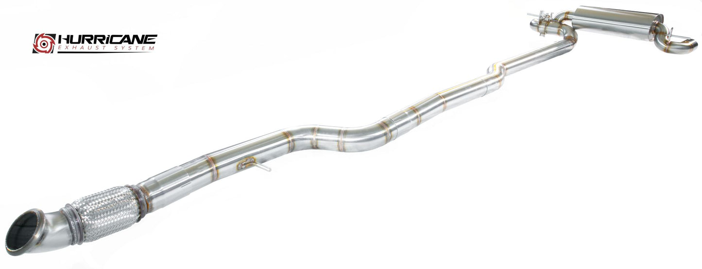 Hurricane 3,15" Abgasanlage für BMW F22 M235i Coupé 326PS