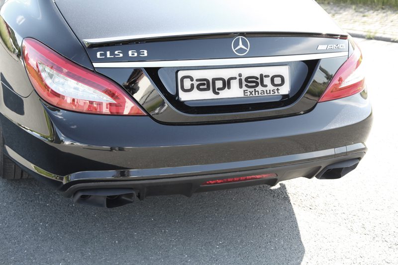 Capristo Sportauspuff Mercedes CLS 63 5.5L BiTurbo (218) mit CH-Gutachten