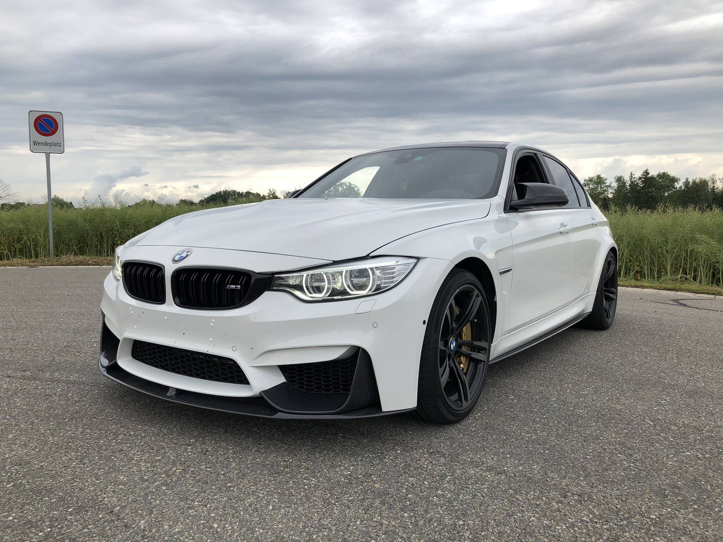Carbon - BMW M3/4 F80/82/83 P-Style Frontlippe