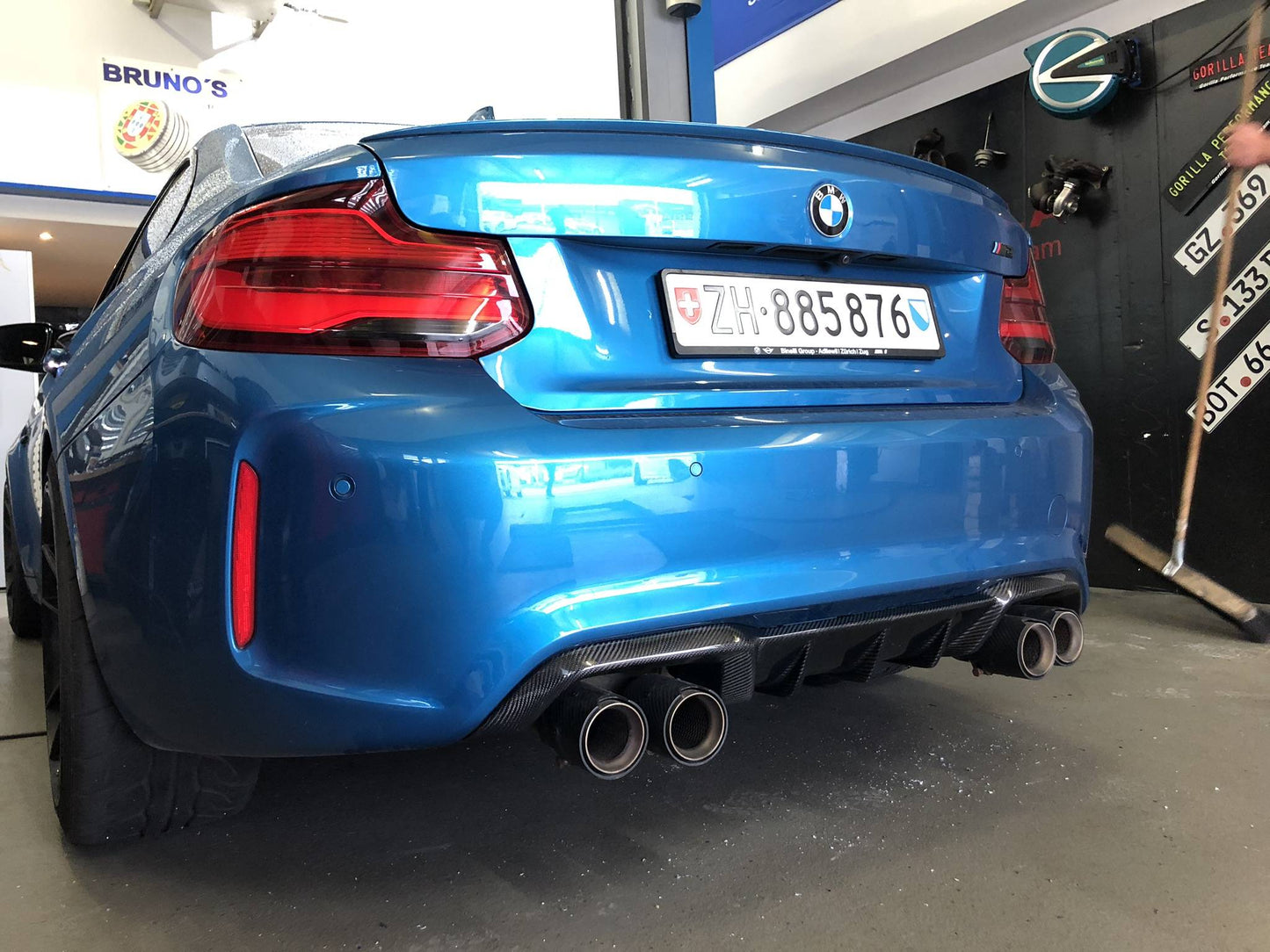 Carbon - BMW M2 P-Style Diffusor F87& Competition