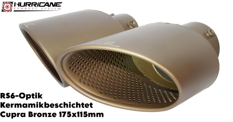 Hurricane 3,5" Abgasanlage für Cupra Leon ST 4 KL 310PS ab OPF / Inkl. CH-Zulassung