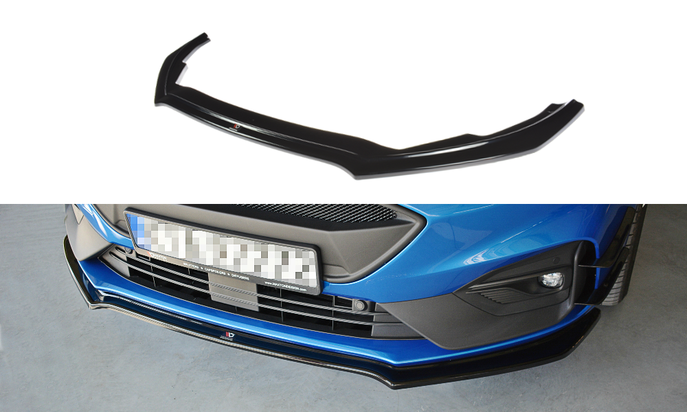 Maxton Design Frontlippe für Ford Focus MK4 ST|ST-Line Carbon Look
