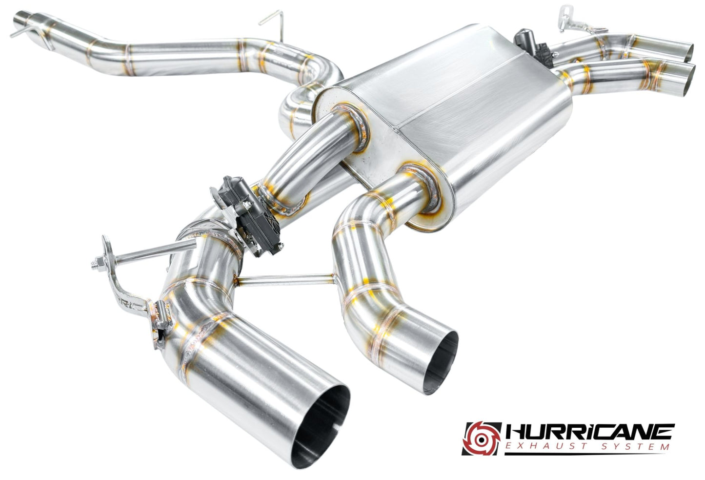 Hurricane 3,5" Abgasanlage für Golf 8 R VFL 320PS