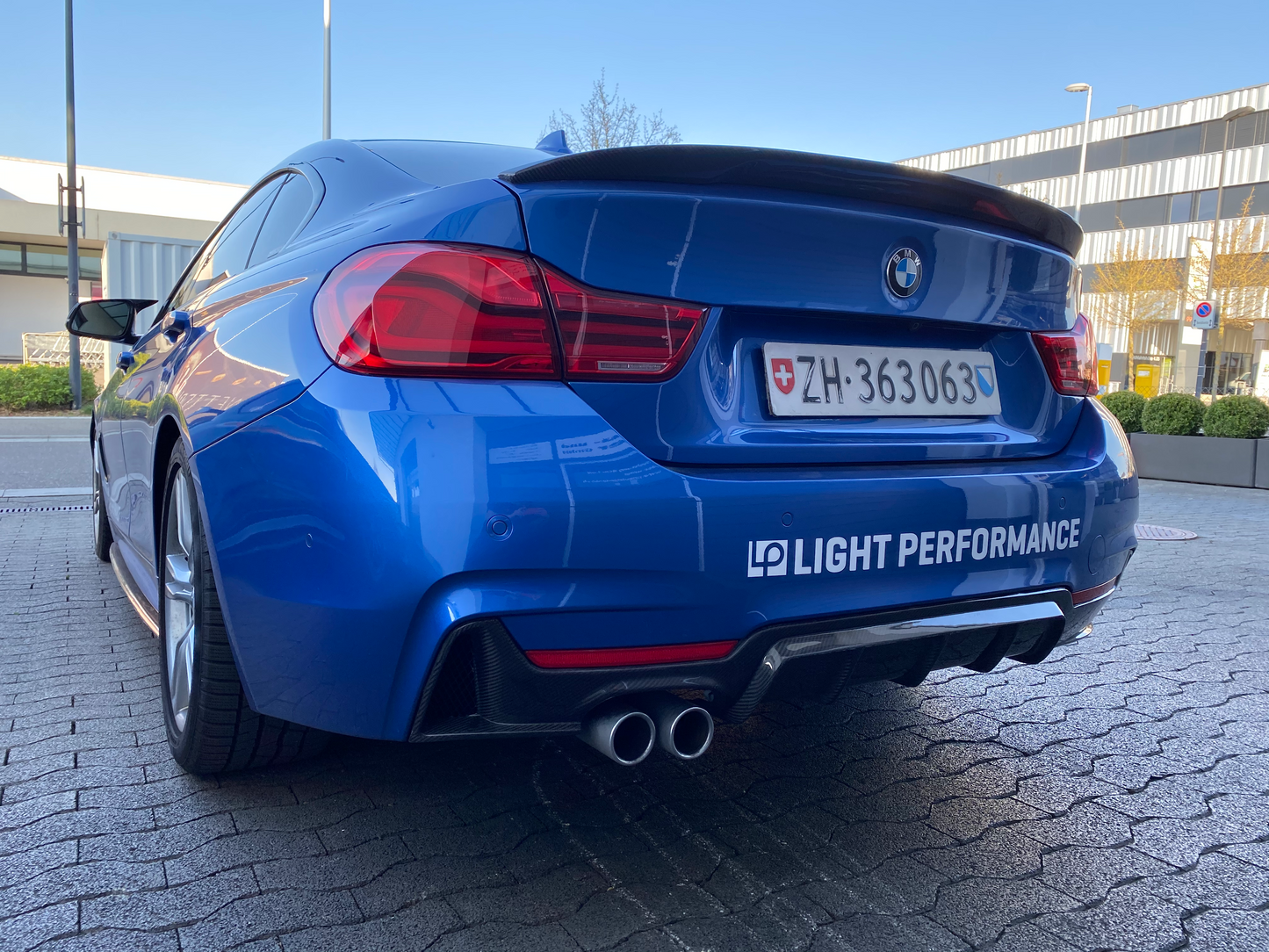 Carbon - BMW 4er Series P-Style Spoiler F36
