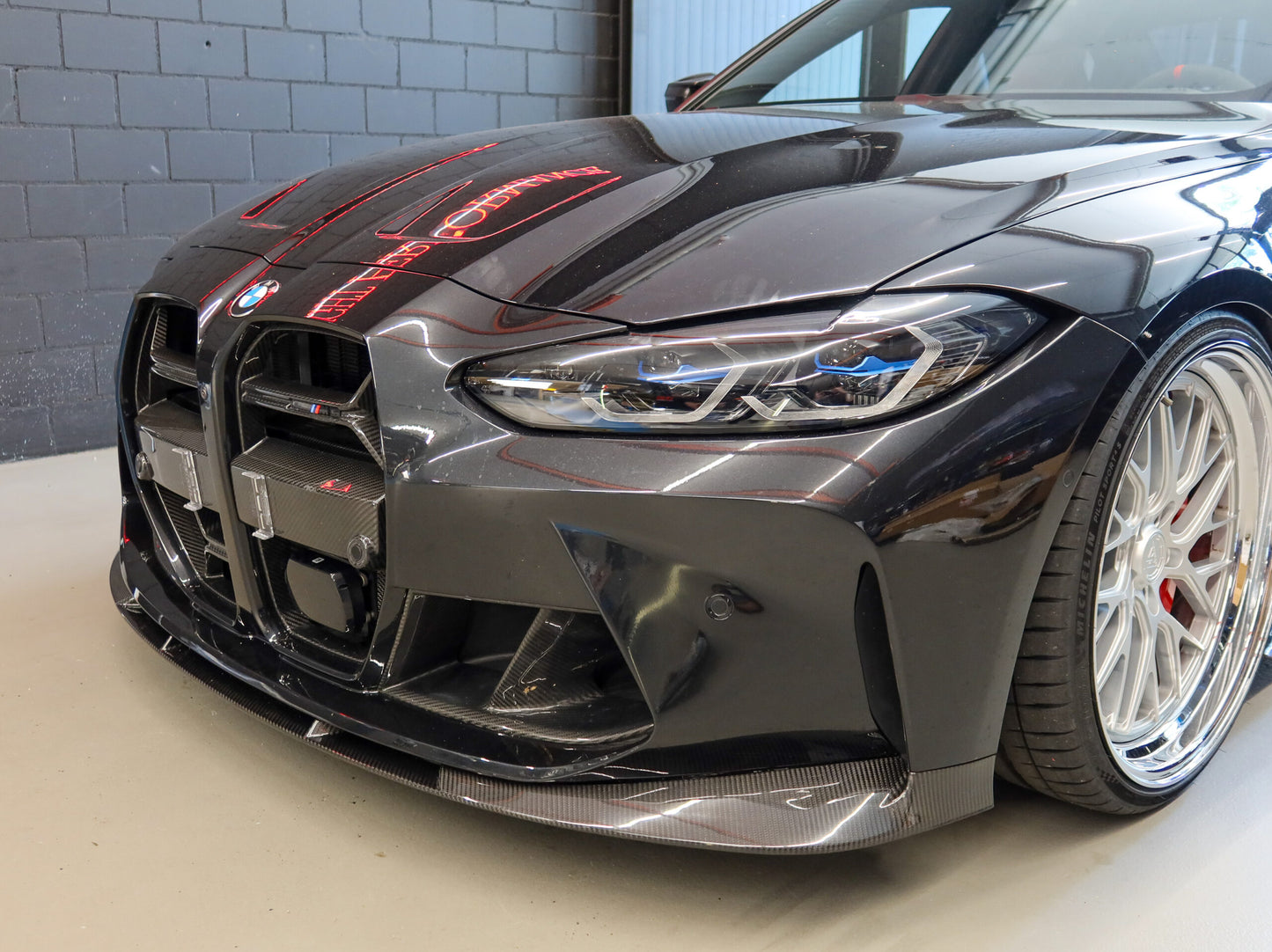 Carbon - BMW M3/4 G80 / G81 / G82 / G83 LPV3-Style Carbon Frontaufsatz
