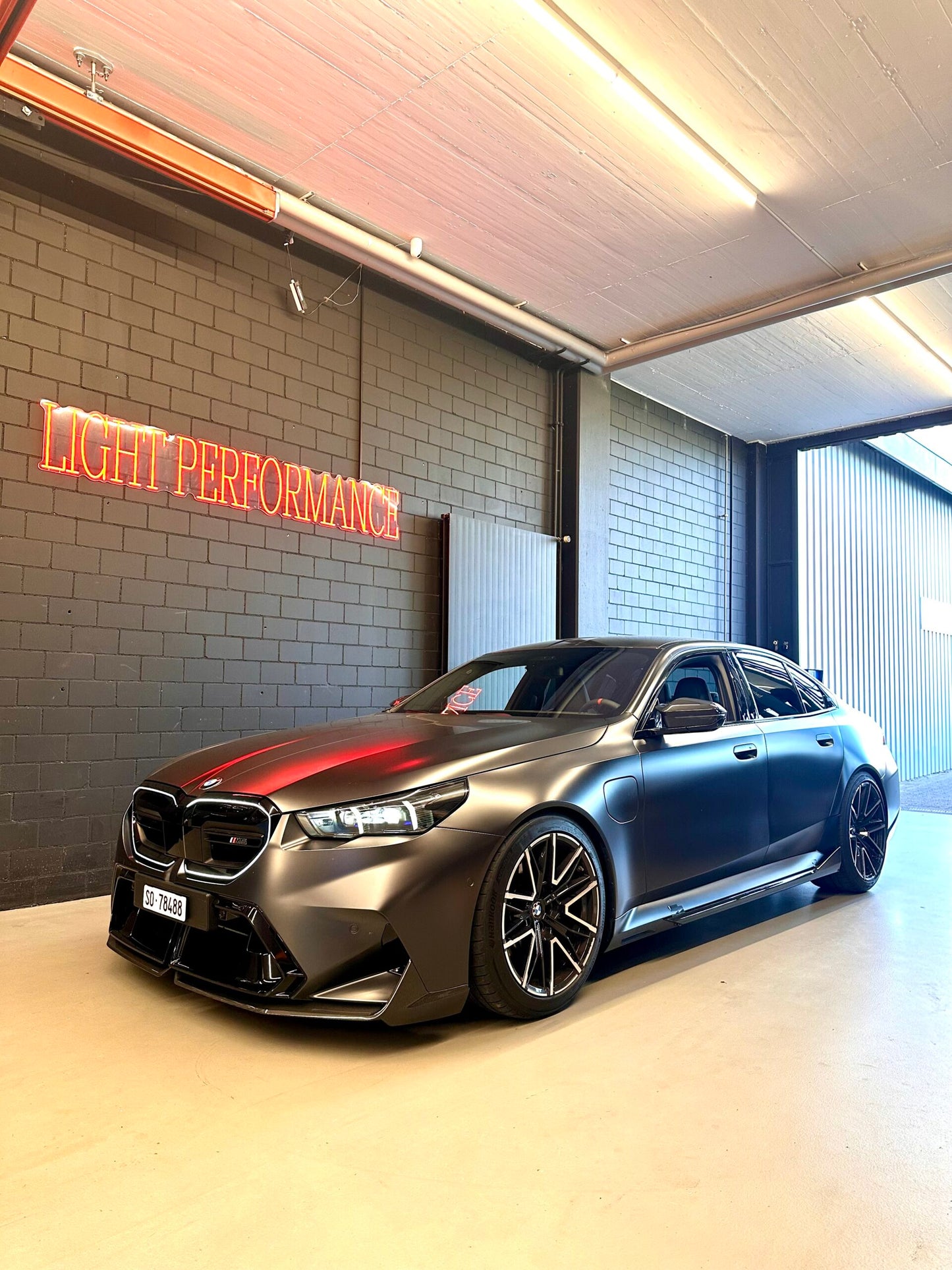 Carbon - BMW M5 G90 / G99 P-Style Frontlippe Carbon