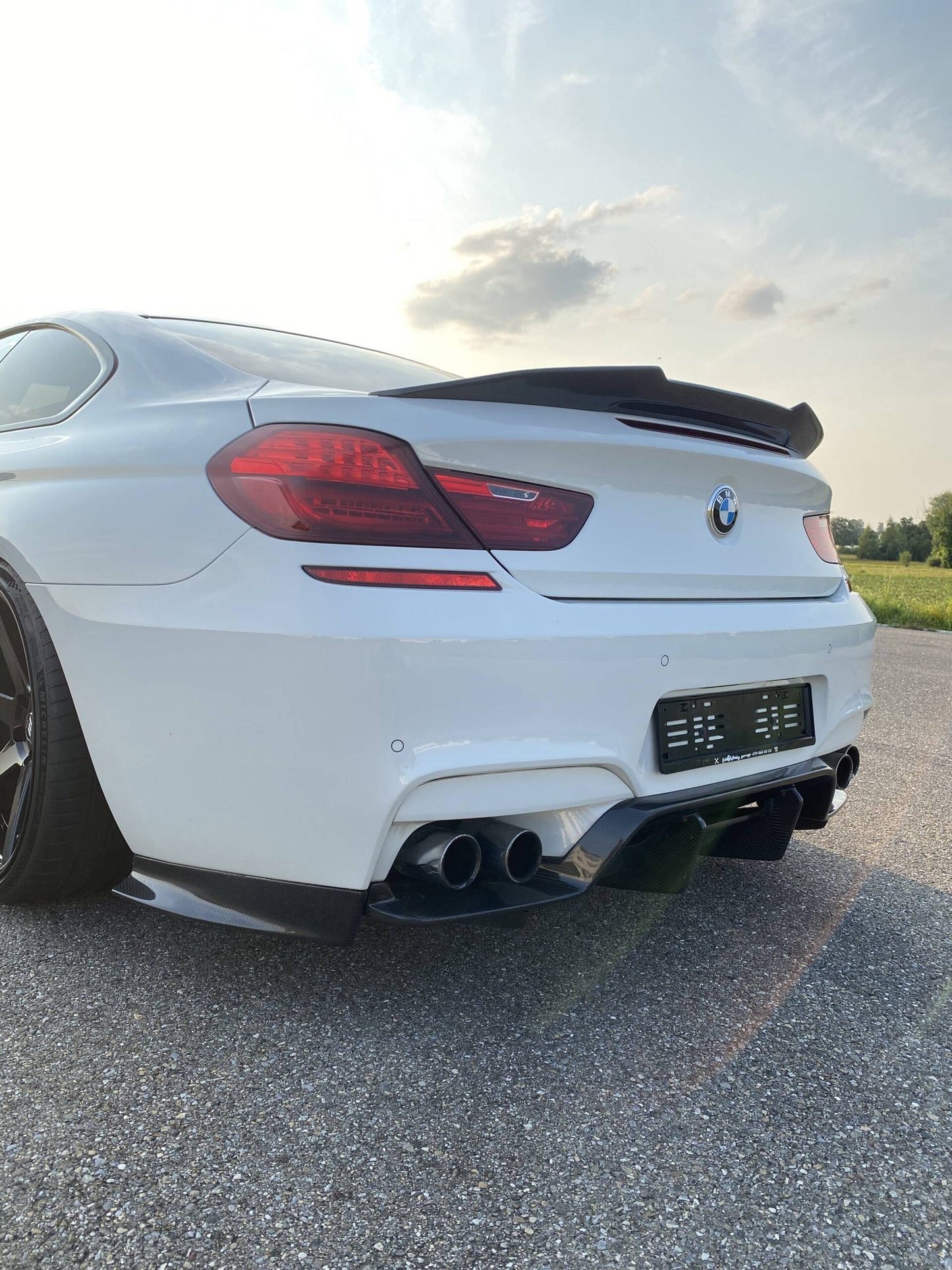 Carbon - BMW M6 F06,13 VRS Spoiler