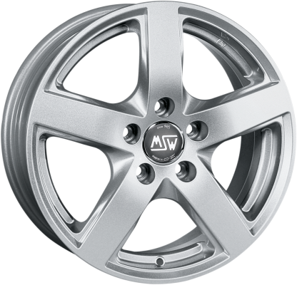 MSW | MSW 55 | 6.5x16 | 5x115 | ET41 | FULL SILVER | W19244005T09