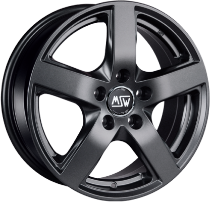 MSW | MSW 55 | 6.5x16 | 5x114.3 | ET41 | MATT DARK GREY | W19244013TP8